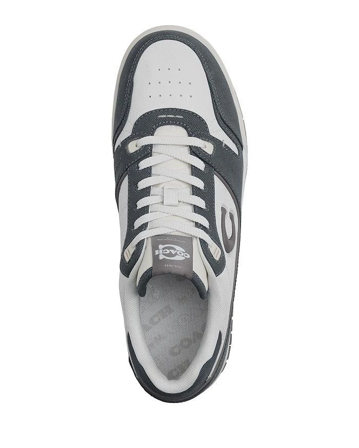 Coach Men's Denim Soho Lace Up Sneakers 2