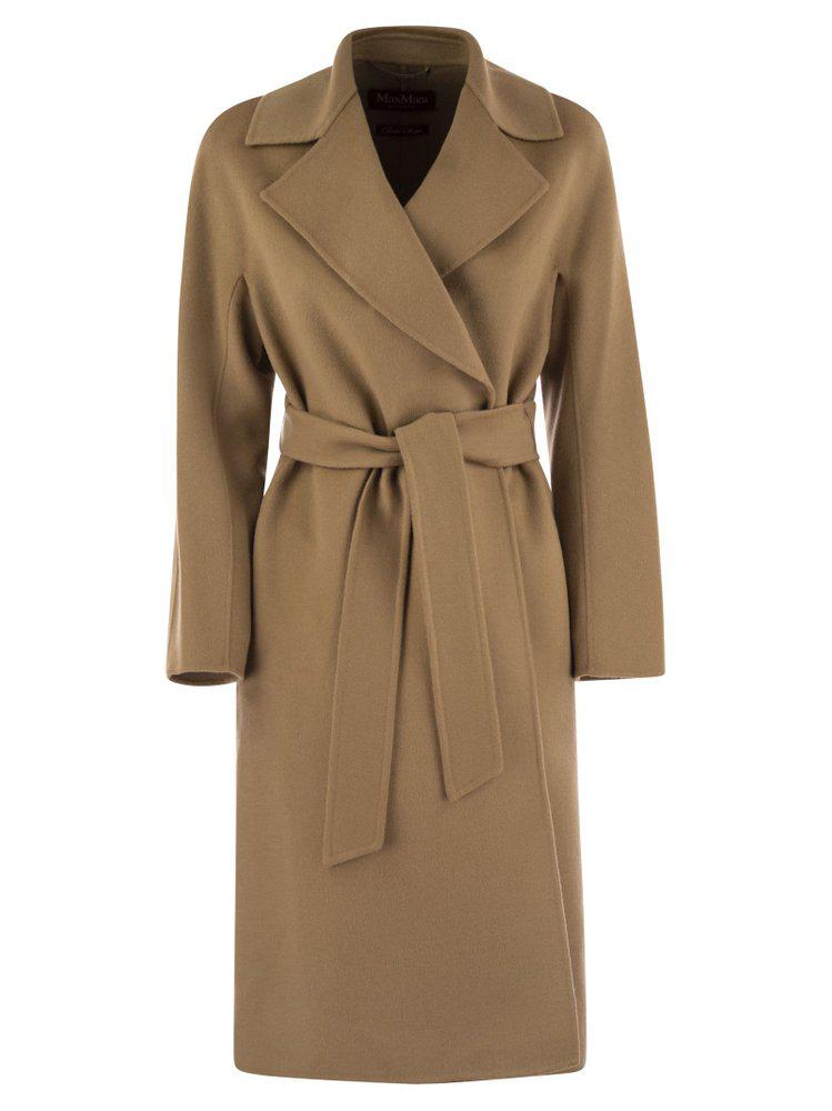 Max Mara Max Mara Studio Belted Mid-Length Coat