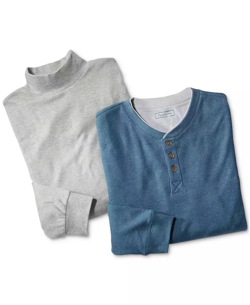 Club Room Men's Solid Mock Neck Shirt, Created for Macy's 4