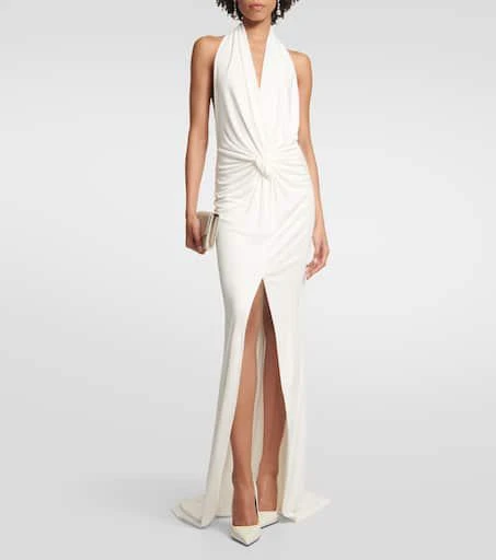 Costarellos Bridal Aspasia halterneck gown 2