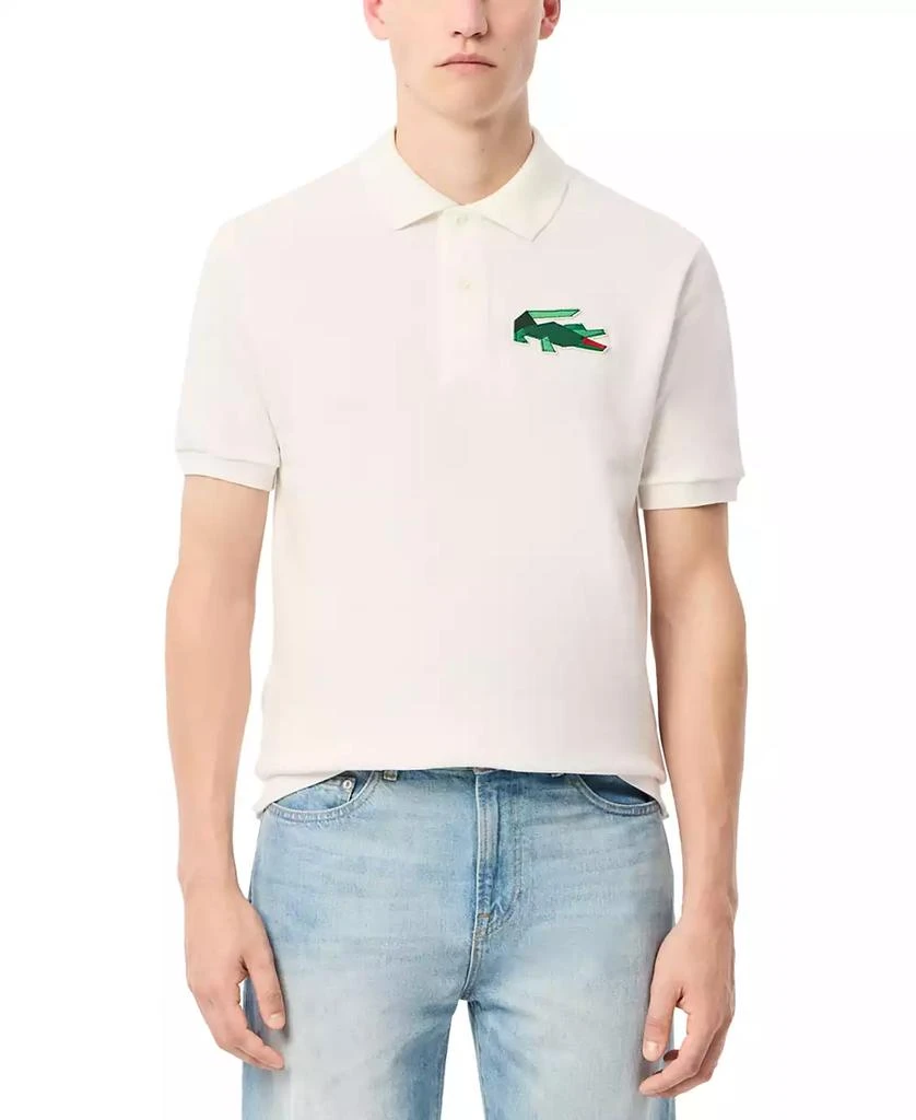 Lacoste Men's Revolutionary Relaxed Fit Short Sleeve Logo Polo Shirt 1