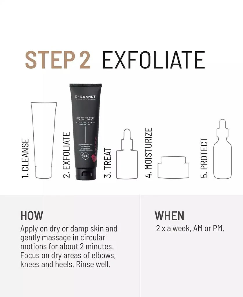 Dr. Brandt Skincare Microdermabrasion Hydrating Body Exfoliator, 3.5 oz. 7