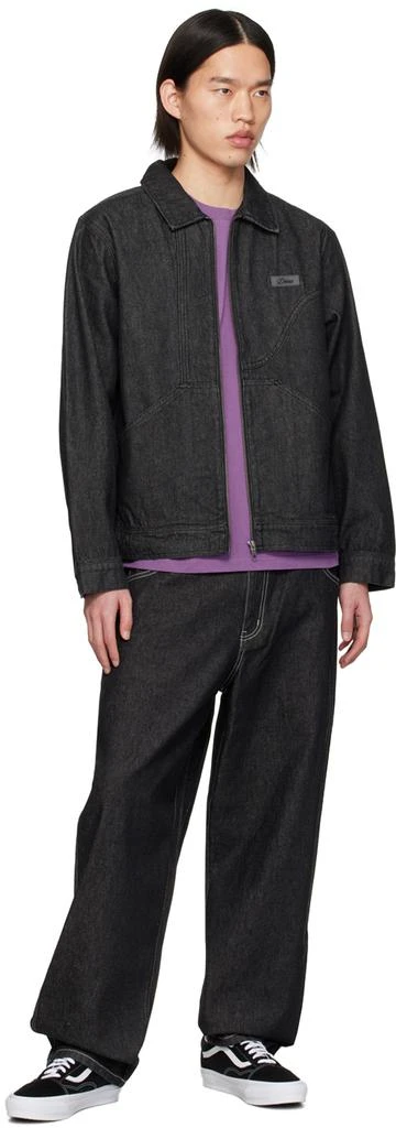 Dime Black Patch Denim Jacket 4