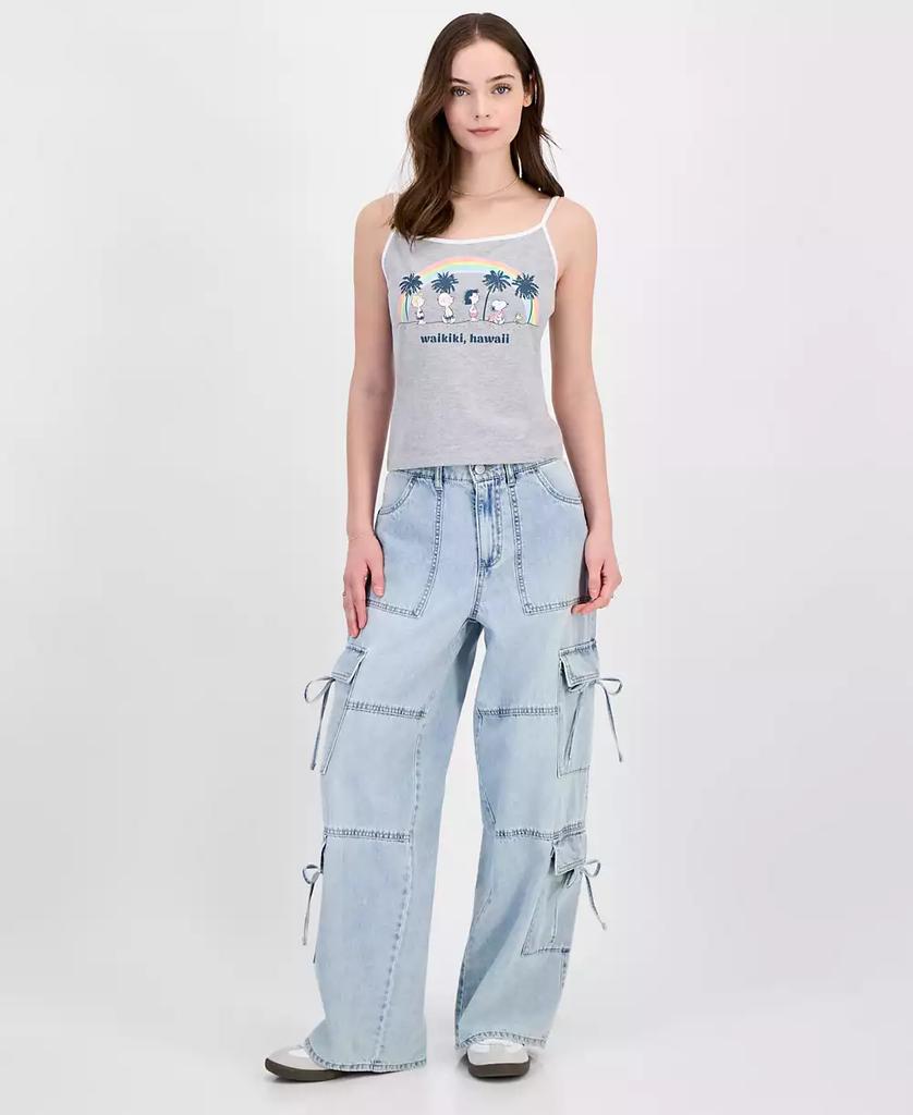 Grayson Threads, The Label Juniors' Peanuts Hawaii Graphic Tank Top