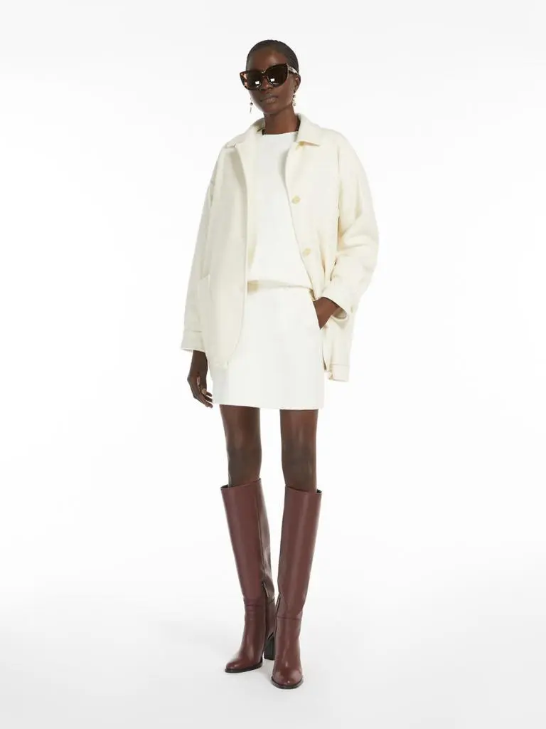 Max Mara Alpaca cashmere and camel jacket 5