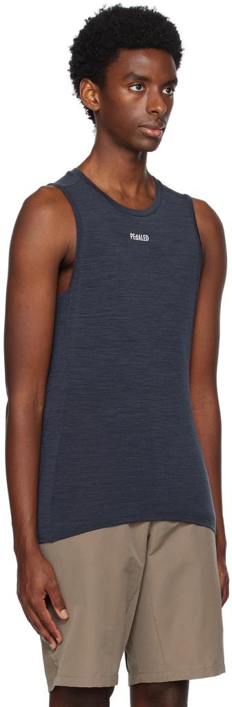 PEDALED Navy Essential Tank Top