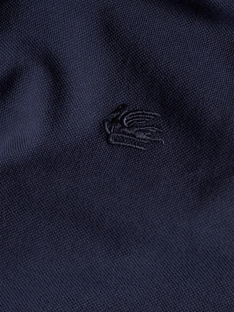 ETRO Roma Printed Detail Polo Shirt 7