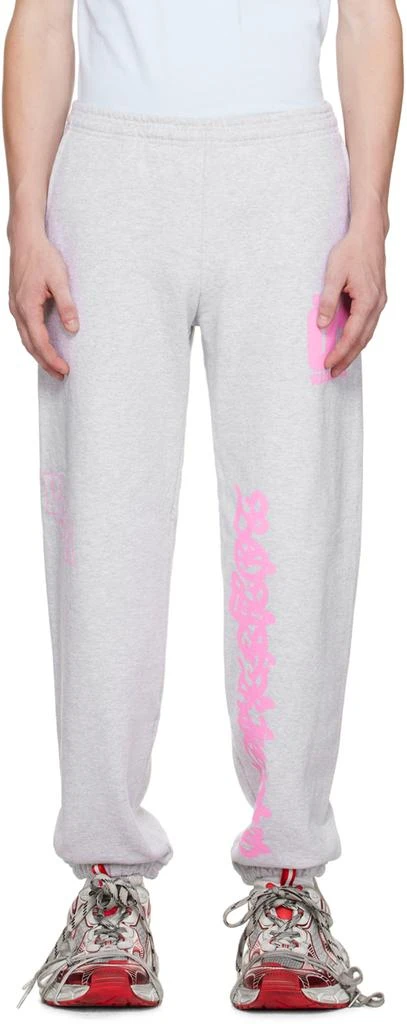 Video Store Apparel Gray 'Boyfriend Warehouse' Sweatpants 1