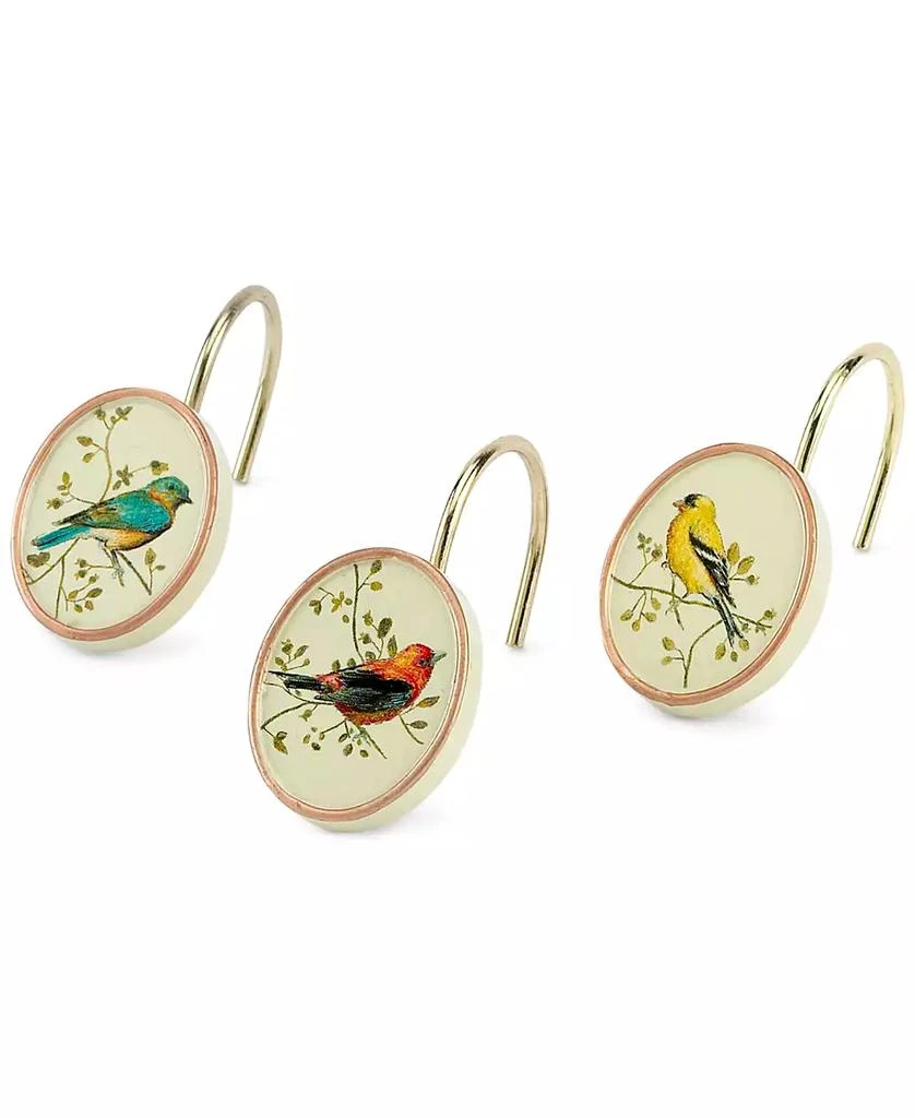 Avanti Gilded Birds Gold-Accent Ceramic