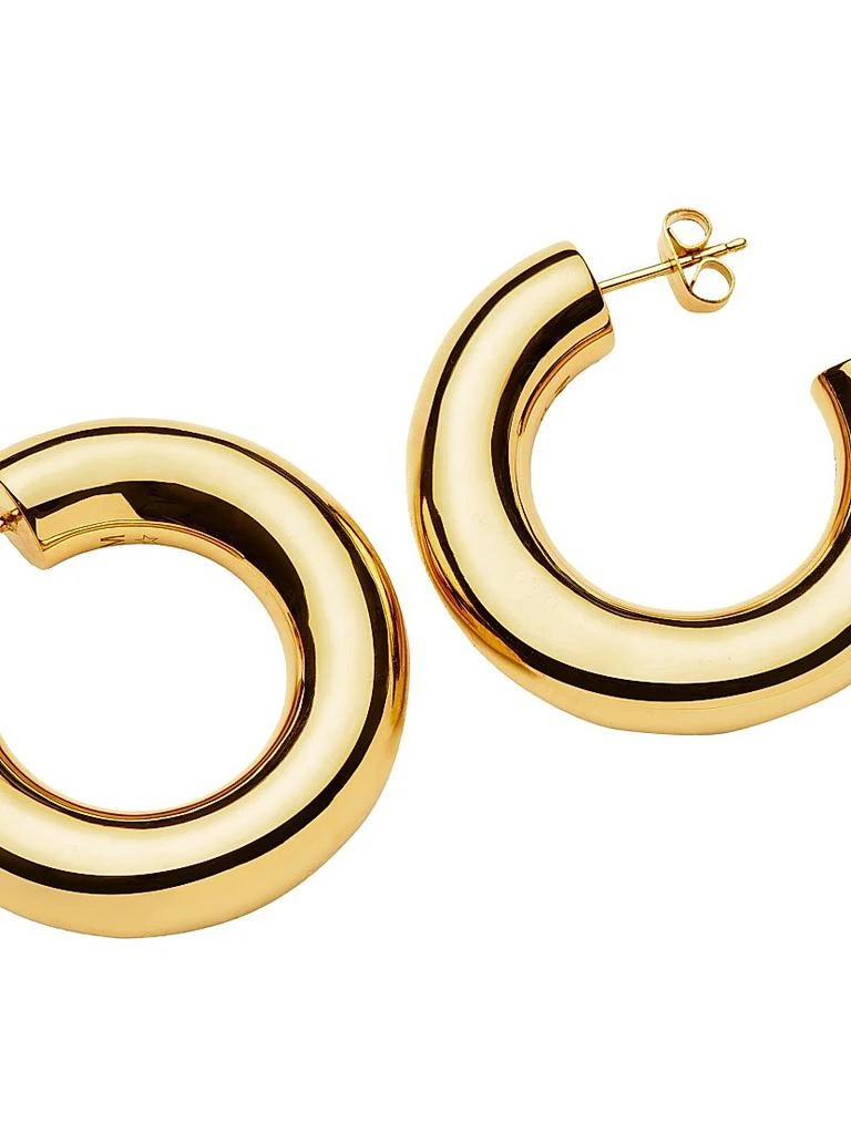 Missoma Chubby 18K-Yellow-Gold Vermeil Small Hoop Earrings 6