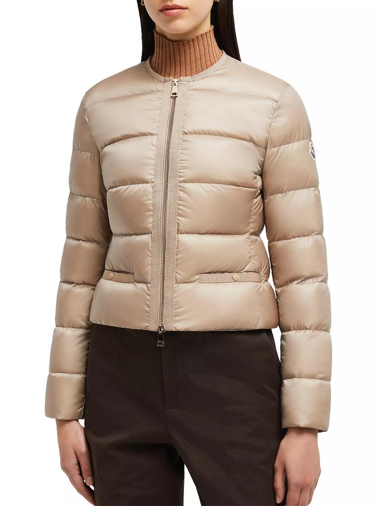 Moncler Laurine Lightweight Short Down Jacket