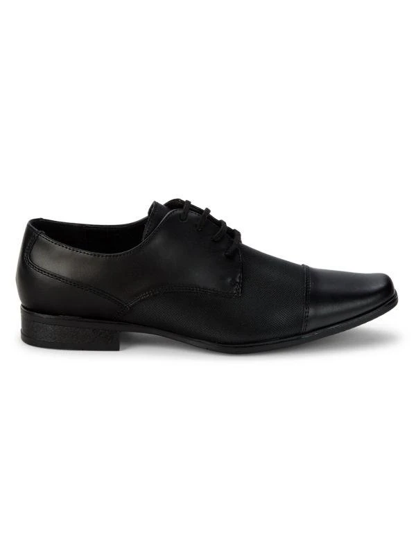 Calvin Klein Cap-Toe Leather Oxfords 1