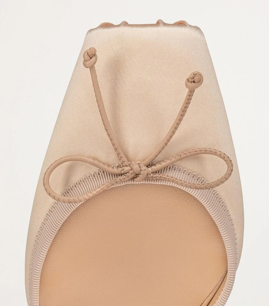 Christian Louboutin Cassia Satin Lace-Up Pumps 100 5