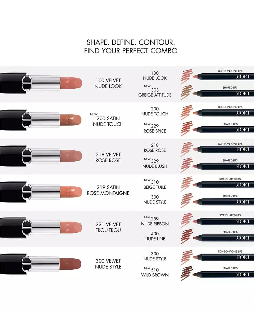 DIOR Rouge Contour Lip Liner Pencil 3