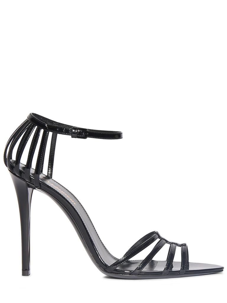 SAINT LAURENT 110mm Milena Leather Sandals