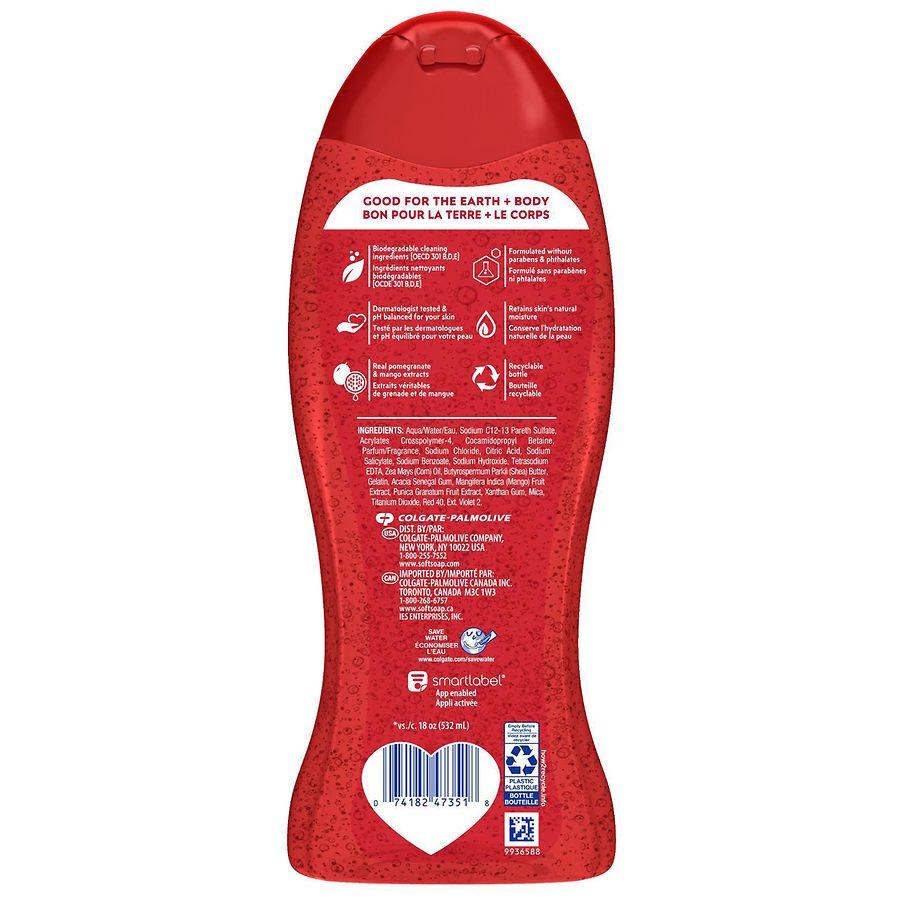 Softsoap Moisturizing Body Wash Pomegranate and Mango