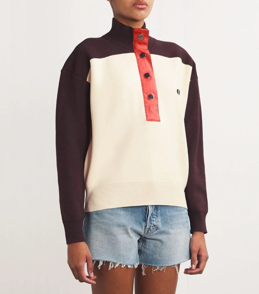 Claudie Pierlot Colour-Block Sweatshirt 3