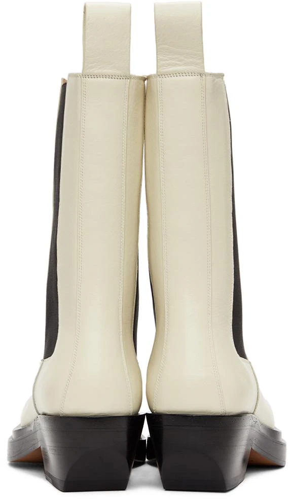 Bottega Veneta Off-White 'The Lean' Chelsea Boots 4