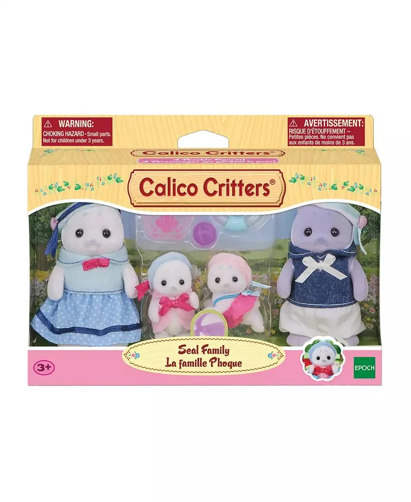 Calico Critters Seal Family A Set of 4 Collectible Doll Figures 2