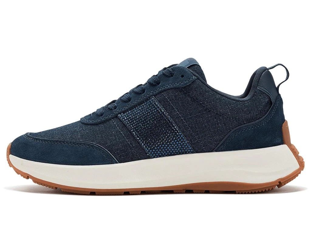 FitFlop F-mode Flow Crystal Denim/Suede Sneakers 4
