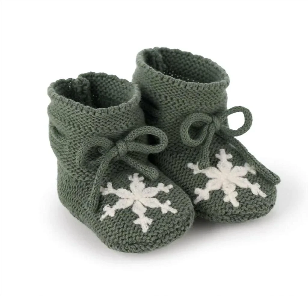 Elegant Baby Elegant Baby - Infant Baby Snowflake Booties