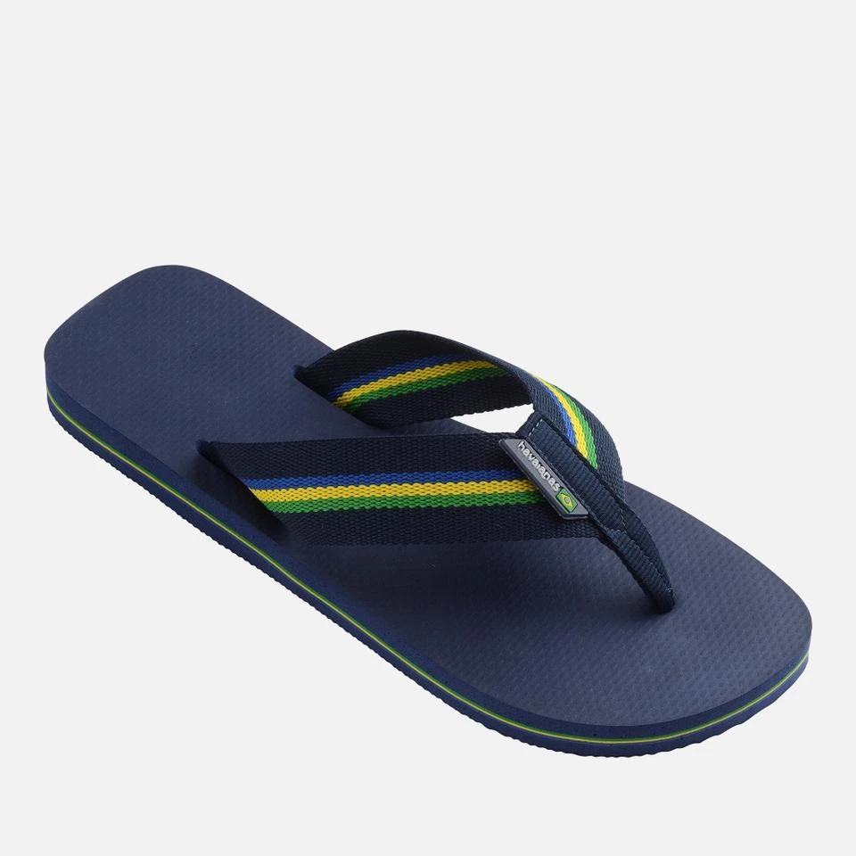 Havaianas HAVAIANAS MEN'S URBAN BRASIL RUBBER FLIP FLOPS 2