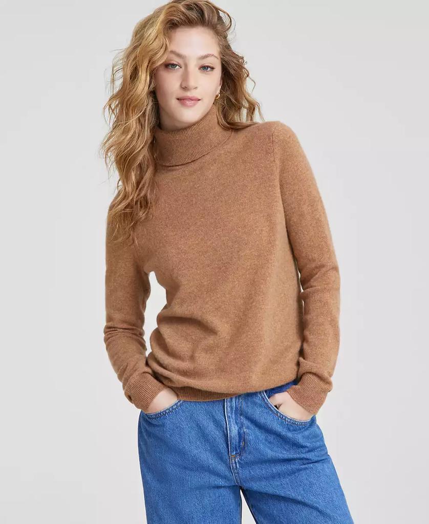 Charter Club Women's 100% Cashmere Turtleneck Sweater, PXS-XXL, Macy's Exclusive
