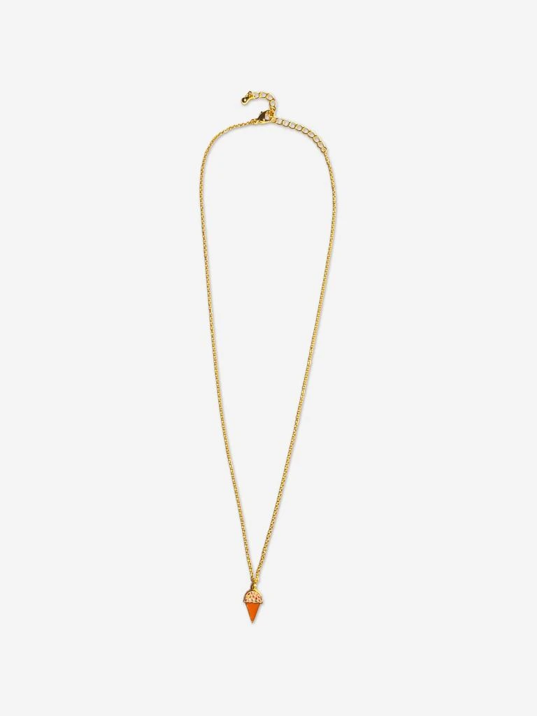 Secret Spoils Secret Spoils Girls Ice Cream Necklace in Gold (40cm)