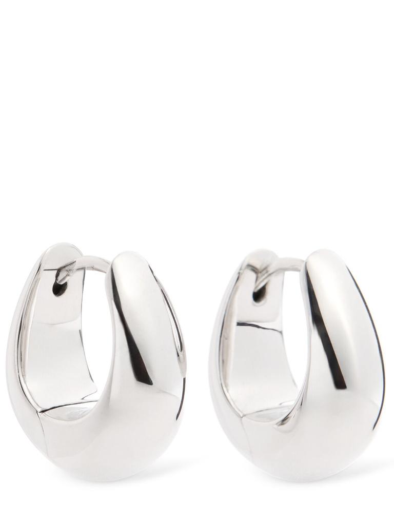 Tom Wood Ice Large Hoop Earrings