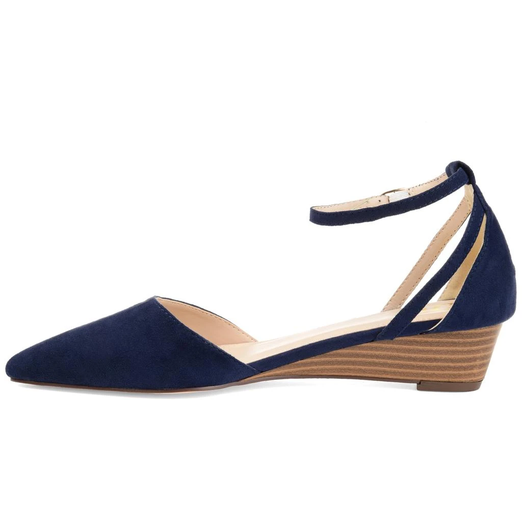Journee Collection Journee Women's Arkie Sliver Wedge 2