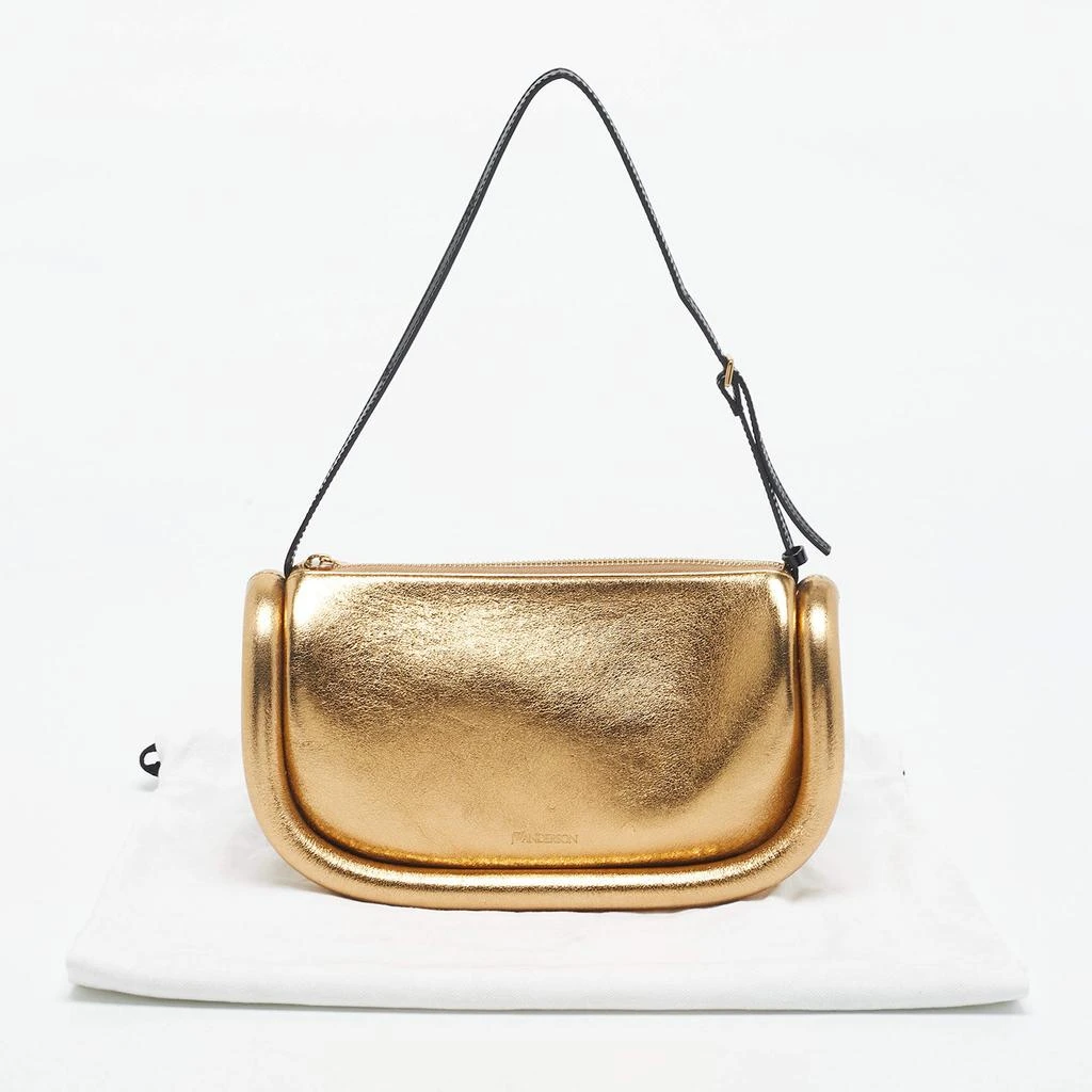 JW Anderson J.W.Anderson Gold Leather Bumper Baguette Bag 10