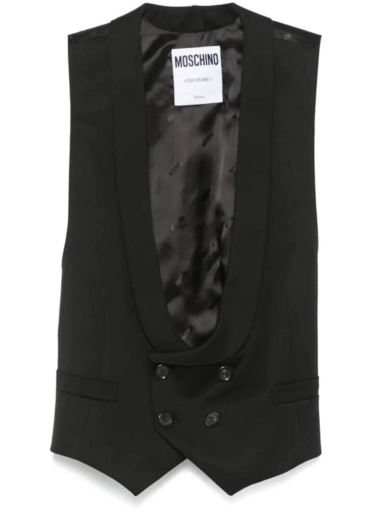 Moschino Moschino Vest With Wide Neckline 1