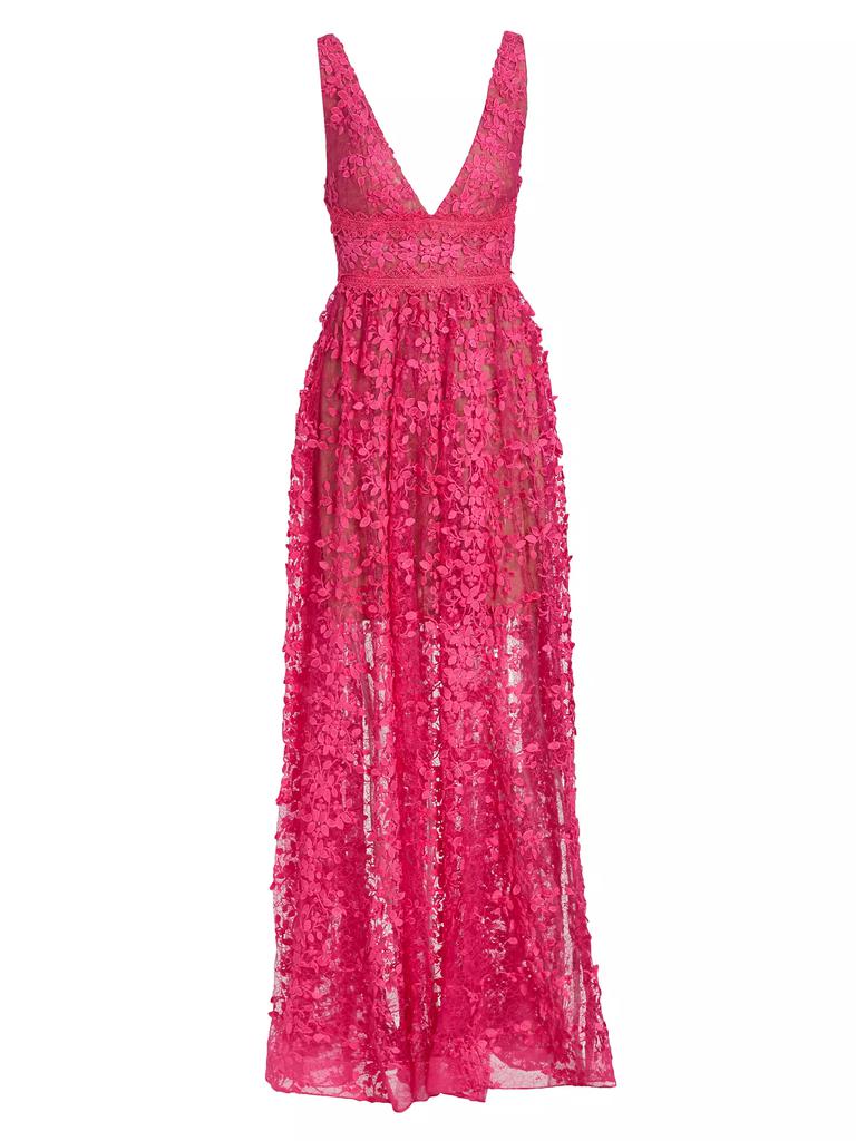 BRONX AND BANCO Megan Lace Maxi Dress