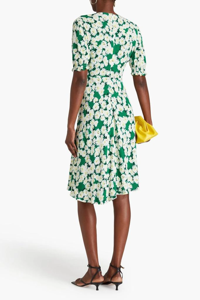 Diane von Furstenberg Jemma floral-print crepe midi dress 3