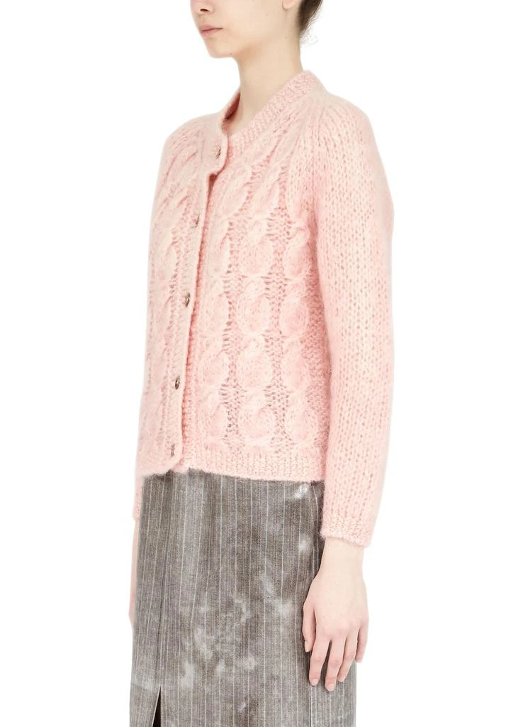 MAISON MARGIELA Faded mohair cardigan 9