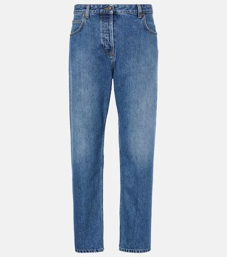 The Row Riaco mid-rise straight jeans 1