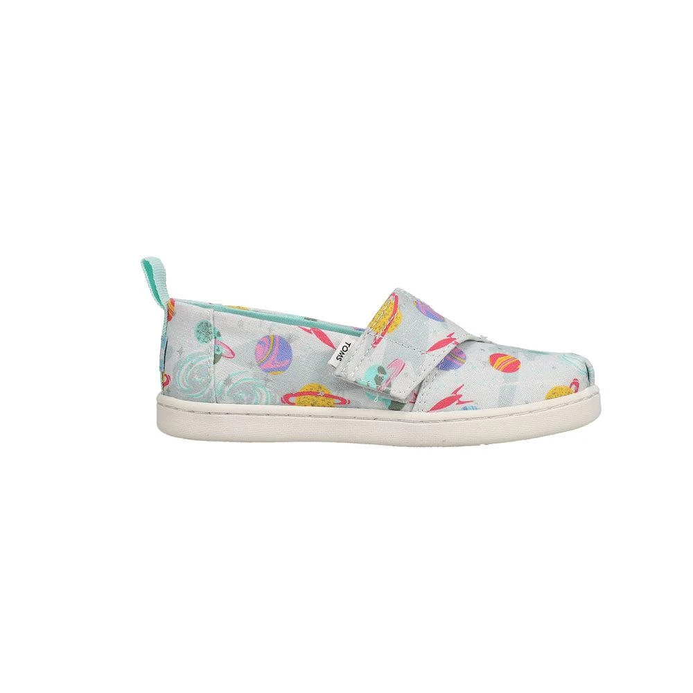 TOMS Alpargata Galaxy Print Slip On Flats (Infant-Little Kid) 1