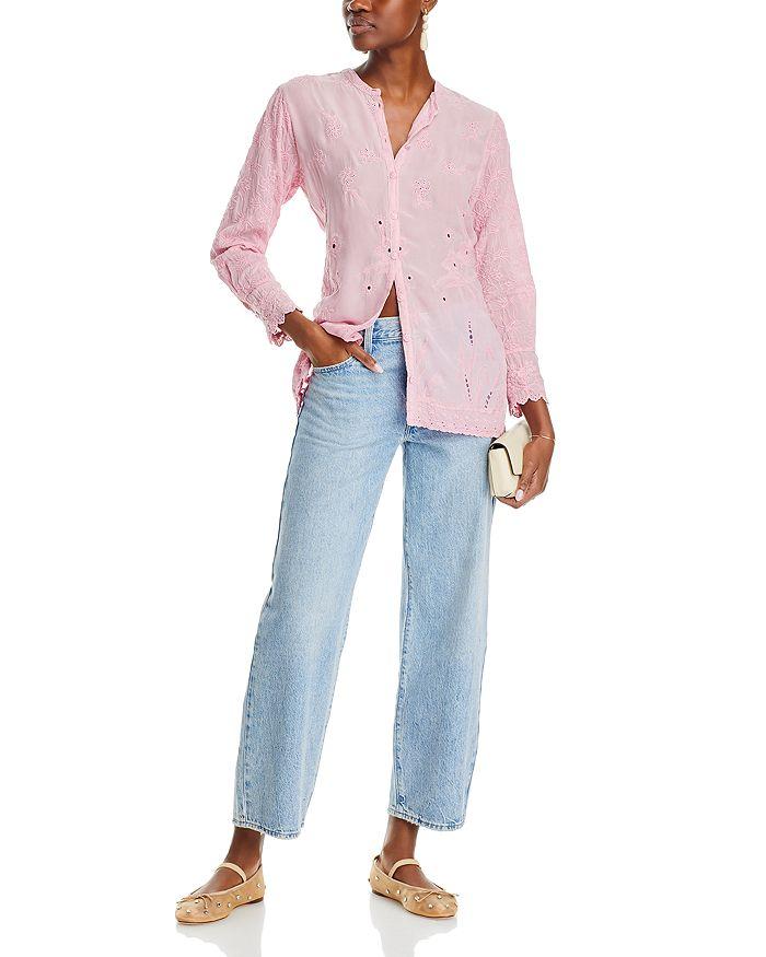 Johnny Was Deni Isabel Embroidered Blouse