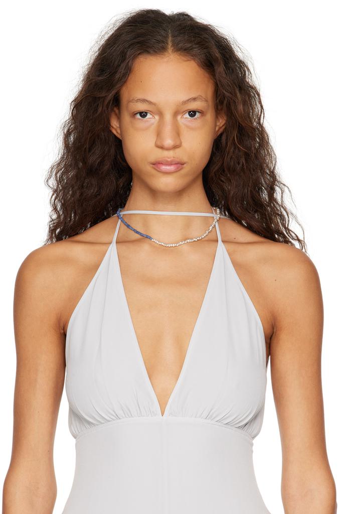 Pearls Before Swine Silver Zea Necklace