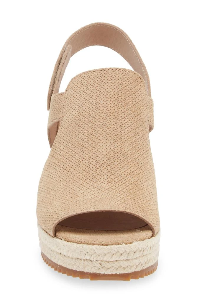 Eileen Fisher Wilda Slingback Espadrille Platform Wedge Sandal 4