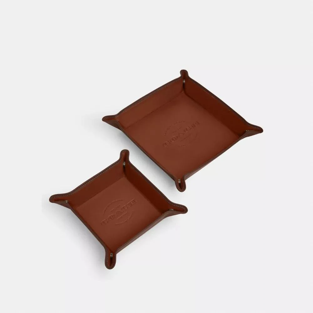 Coach Boxed Valet Tray Set 1