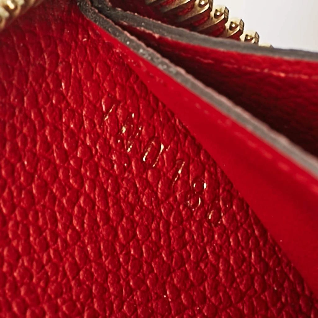 Louis Vuitton Louis Vuitton Cherry Monogram Empreinte Leather Clemence Wallet 10