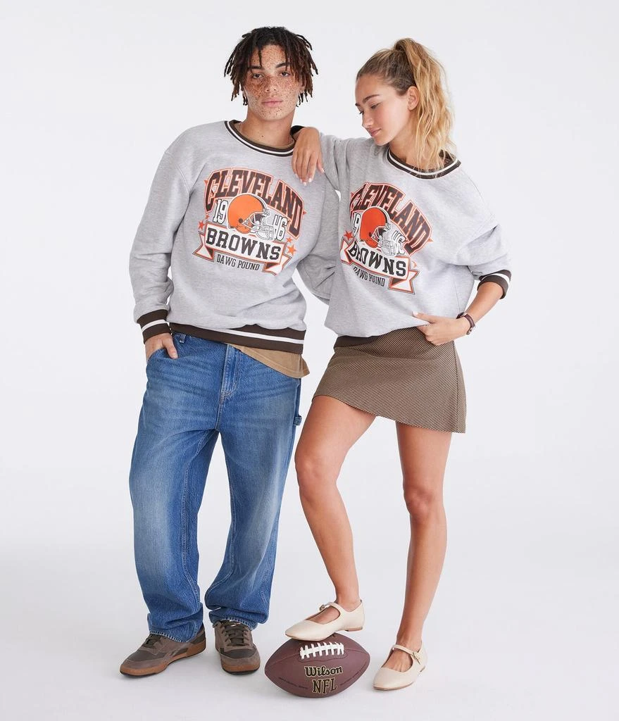 Aeropostale Cleveland Browns Crew Sweatshirt 2