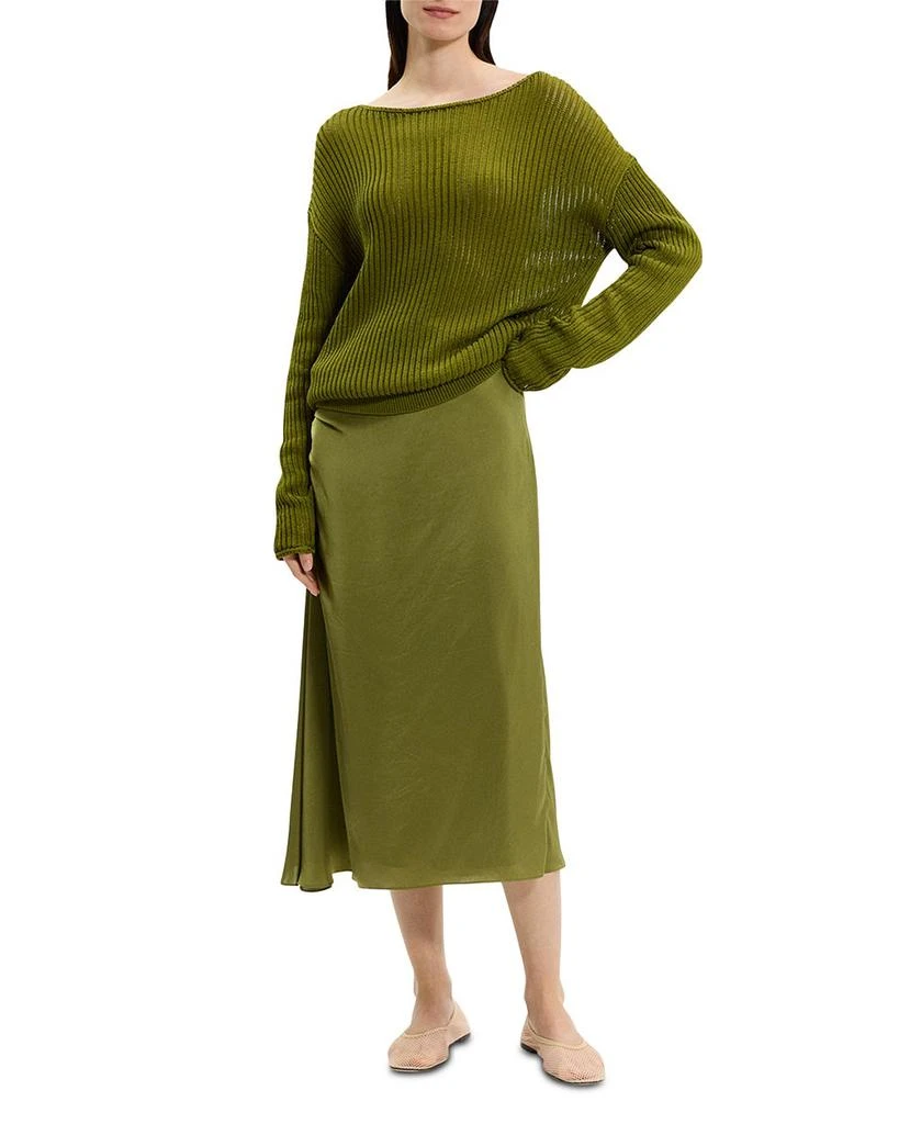 Theory Easy Open Neck Pullover Sweater 2