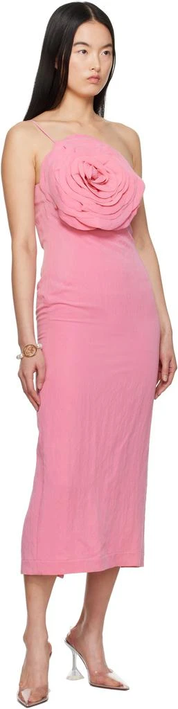 BLUMARINE Pink Sheath Midi Dress 4