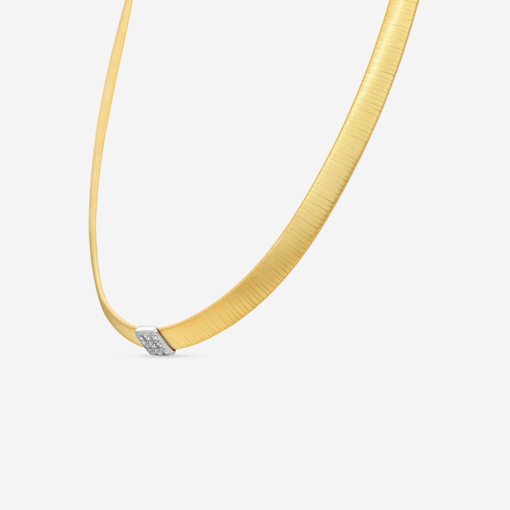 Marco Bicego Marco Bicego Masai 18K Yellow & White Gold Choker Necklace CG740_B_YW_M5