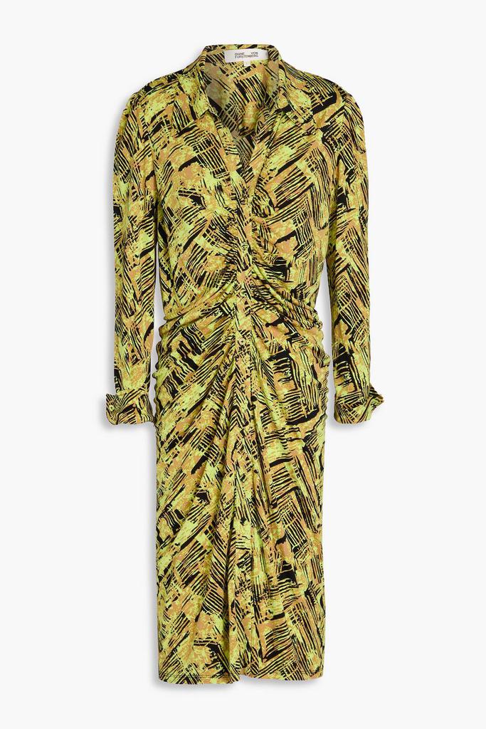 DIANE VON FURSTENBERG ワンピース Apollo jersey maxi 855908 Diane von Furstenberg Apollo floral-print jersey maxi dress