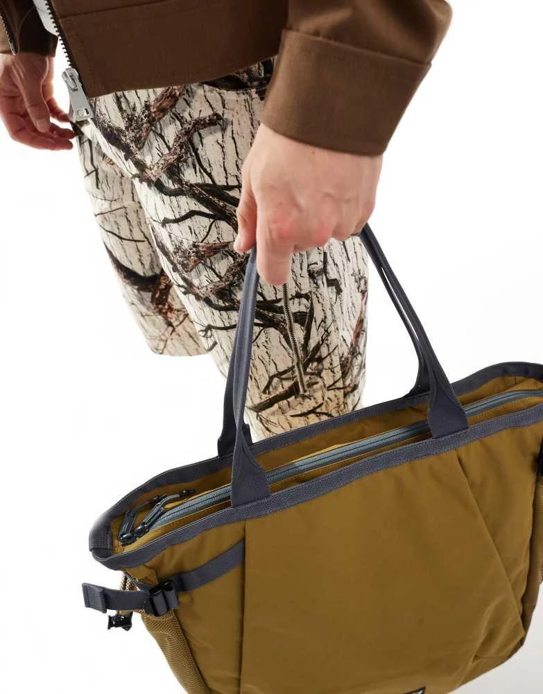 Gramicci Gramicci cordura tote bag in tan 3