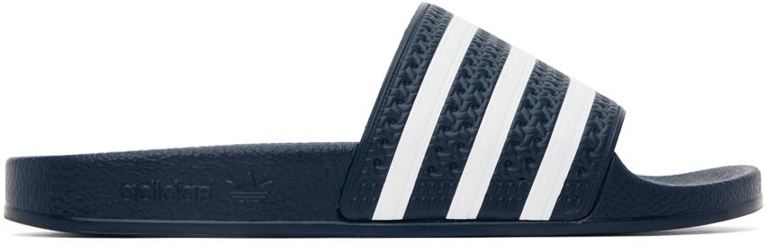 adidas Originals Navy Adilette Slides