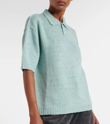 MAISON MARGIELA Hemp polo sweater 6